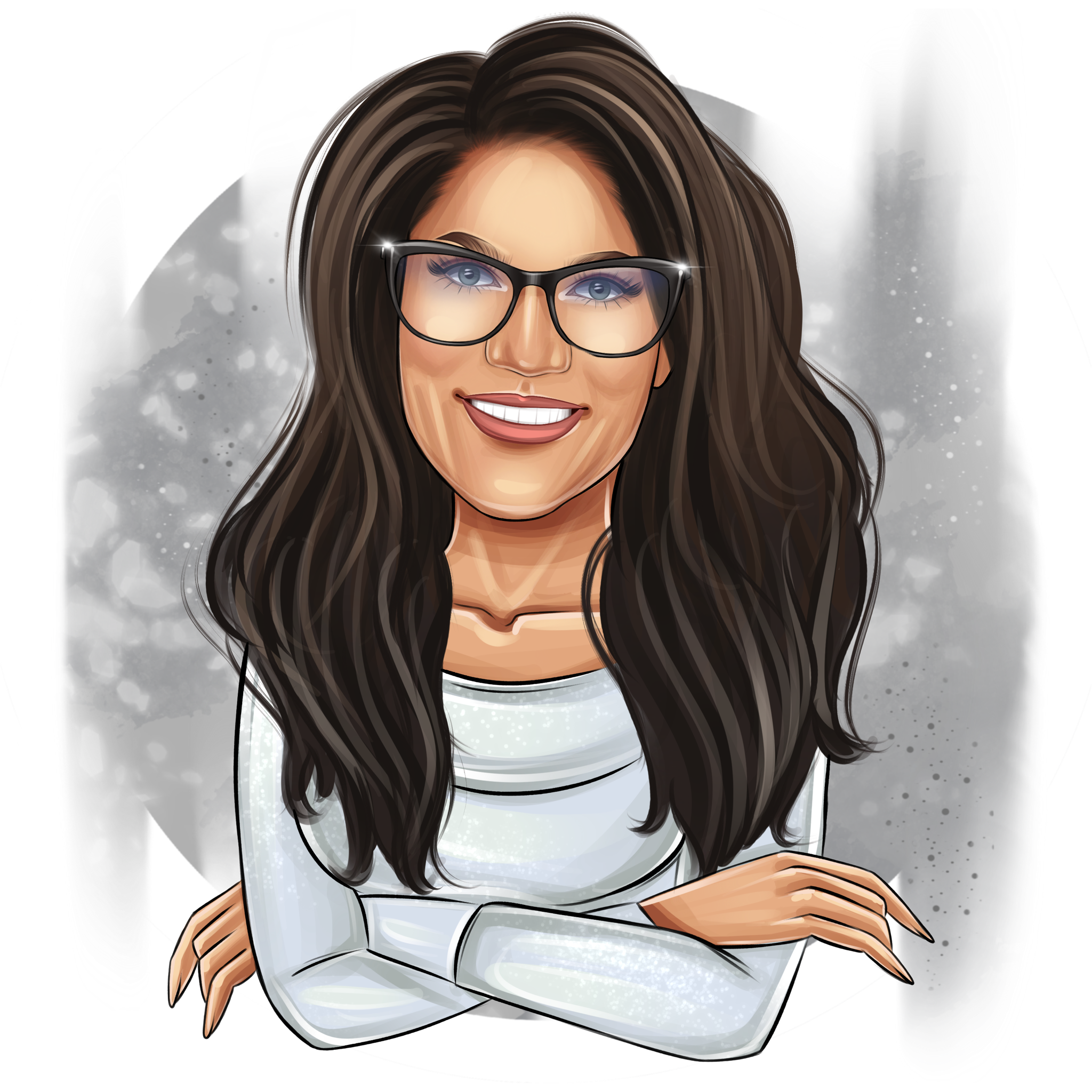 Digital portrait of the site creator